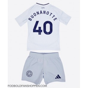 Leicester City Facundo Buonanotte #40 Tredjetrøje Børn 2024-25 Kortærmet (+ Korte bukser)